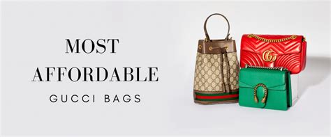 do gucci bags go on sale|most affordable gucci bag.